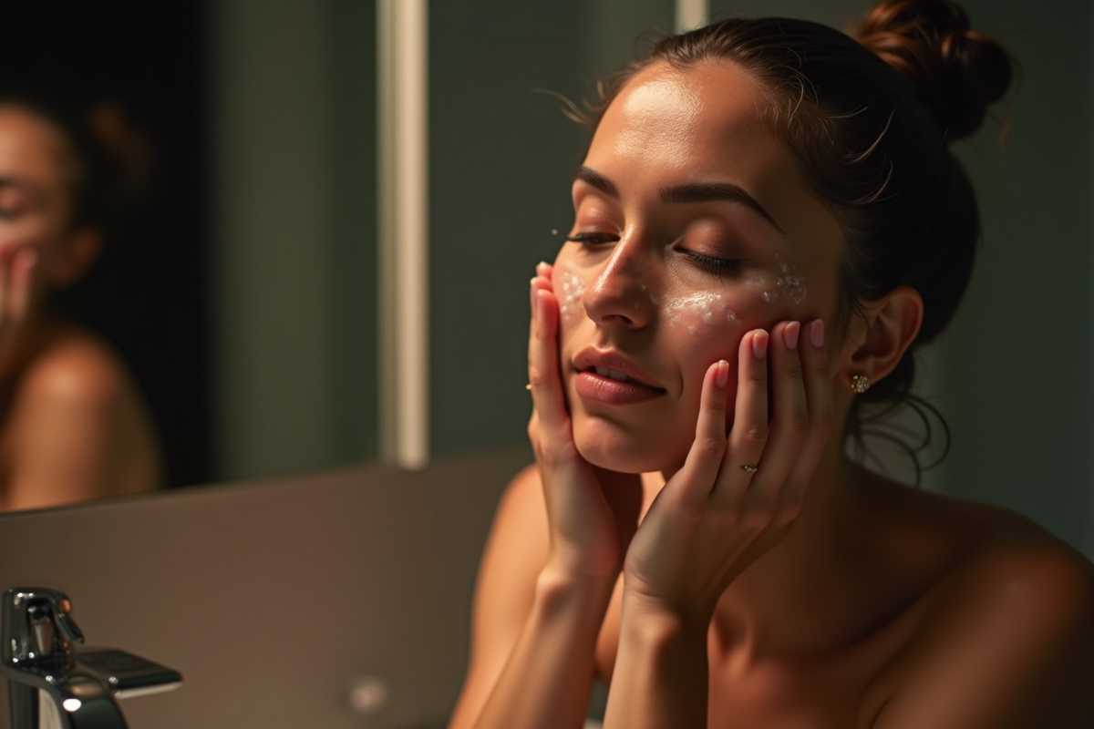 Lavage du visage avant le coucher : nécessité après un soin du visage