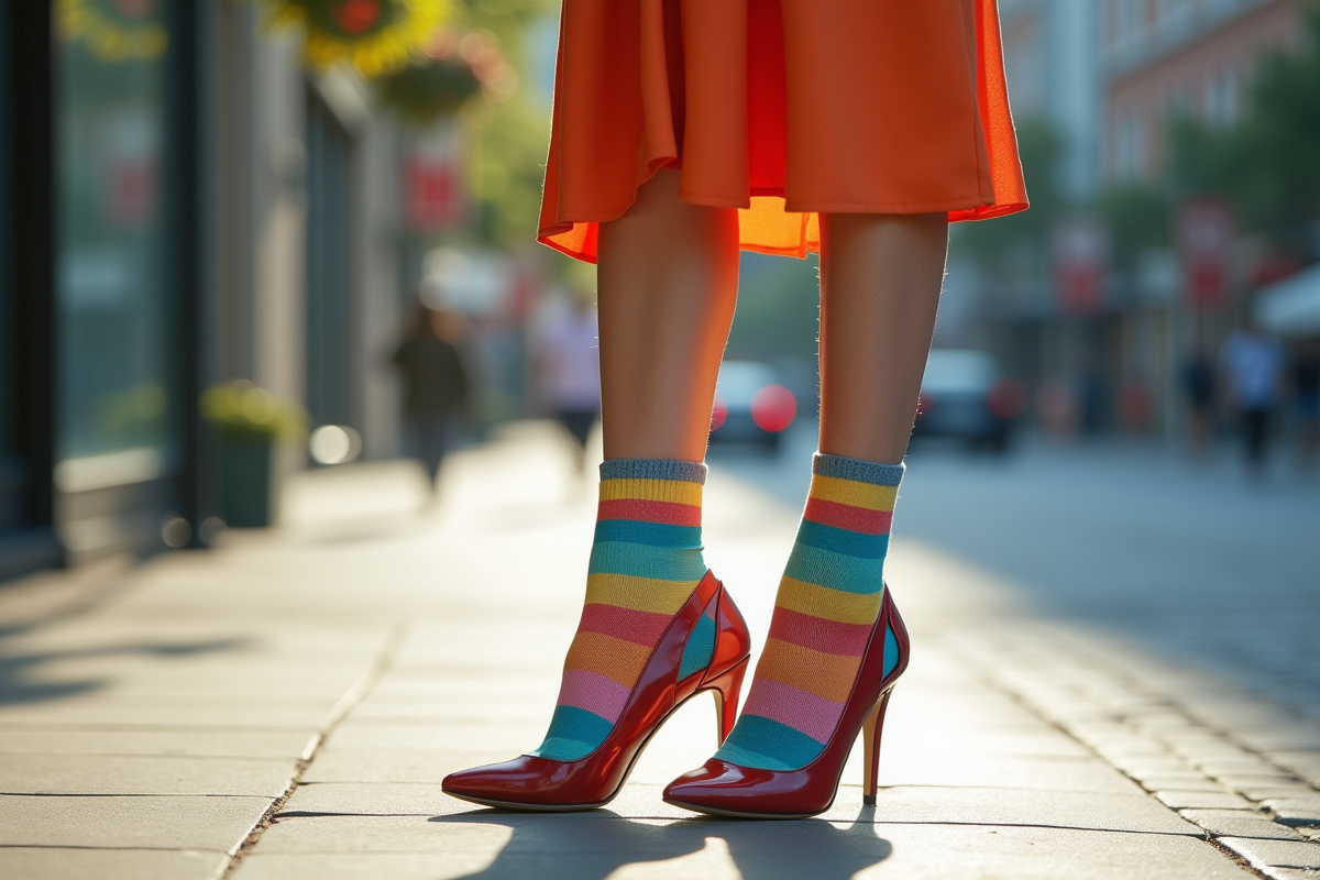 Porter des chaussettes avec des talons hauts : astuces et conseils de style