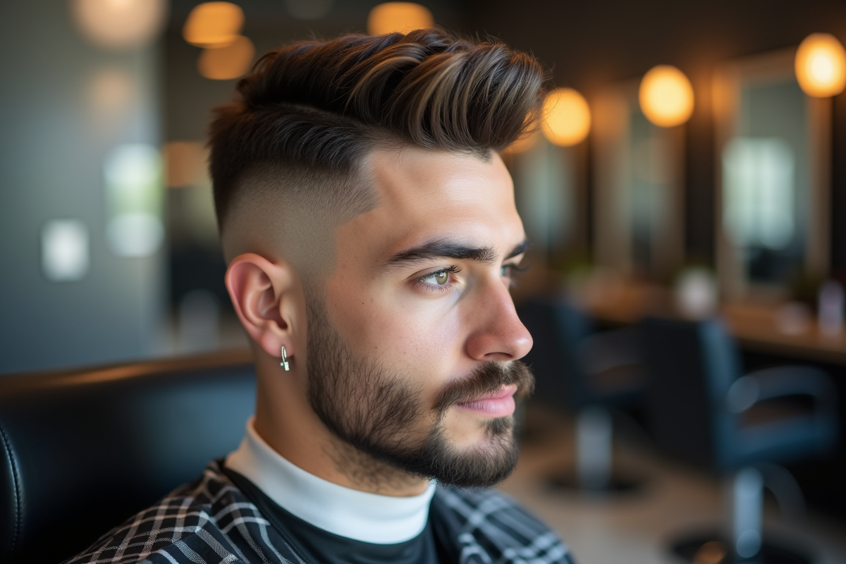 Dégradé américain : définition et caractéristiques du style de coupe populaire